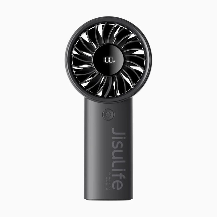 JisuLife Handheld Fan Life4 (3600mAh) | 13H | LED Display | 5 Gears | Desktop | Portable | Strong Wind