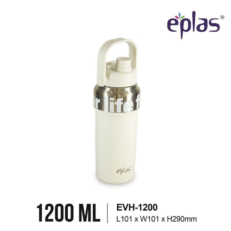 EE JIA Eplas Tempro Vacuum Flask 1200ml (EVH-1200) (Random Colour)