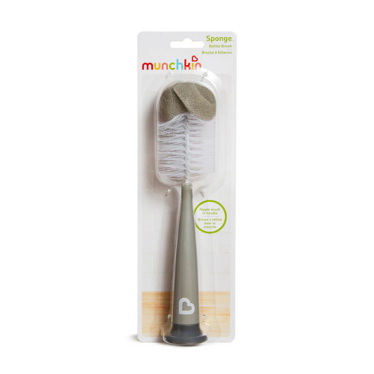 Munchkin Sponge™ Bottle Brush Grey