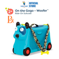 B.Toys Ride-On Suitcase On the Gogo – Woofer (2y+)