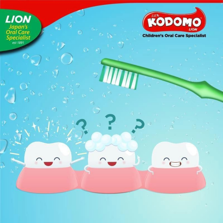 Kodomo Lion Progress Profesional Toothbrush (1pcs)