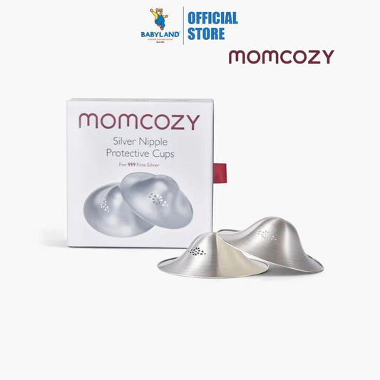 Momcozy 999 Silver Nipple Shields - 45mm