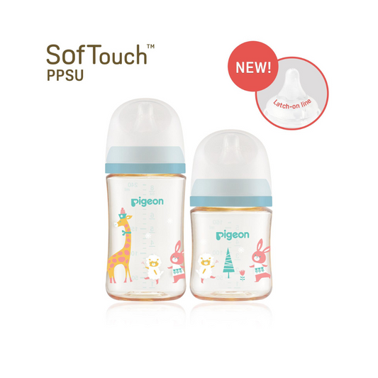 Pigeon SofTouch PPSU Nursing Bottle - Animal