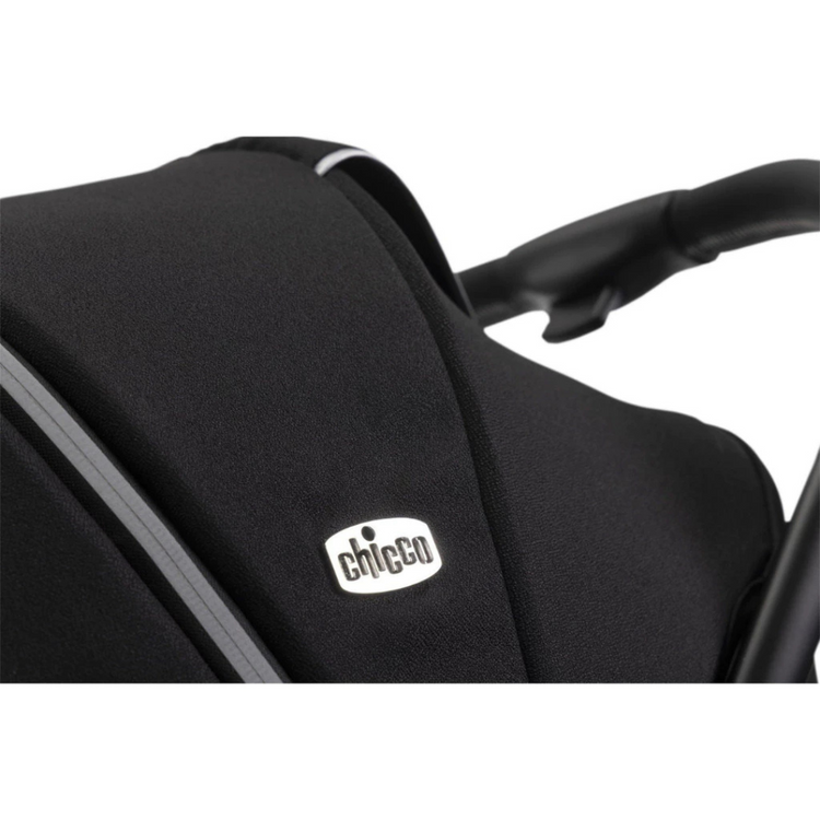 Chicco Goody Primo V2(2025) Stroller - Enchanting Silver | Newborn Auto Fold Stroller Breathable Bamboo Fabric
