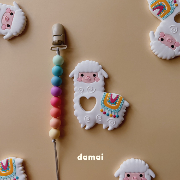 Damai Gigit Teether Set Alpaca