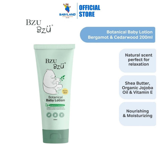 BZU BZU Botanical Baby Lotion Bergamot & Cedarwood 200ml