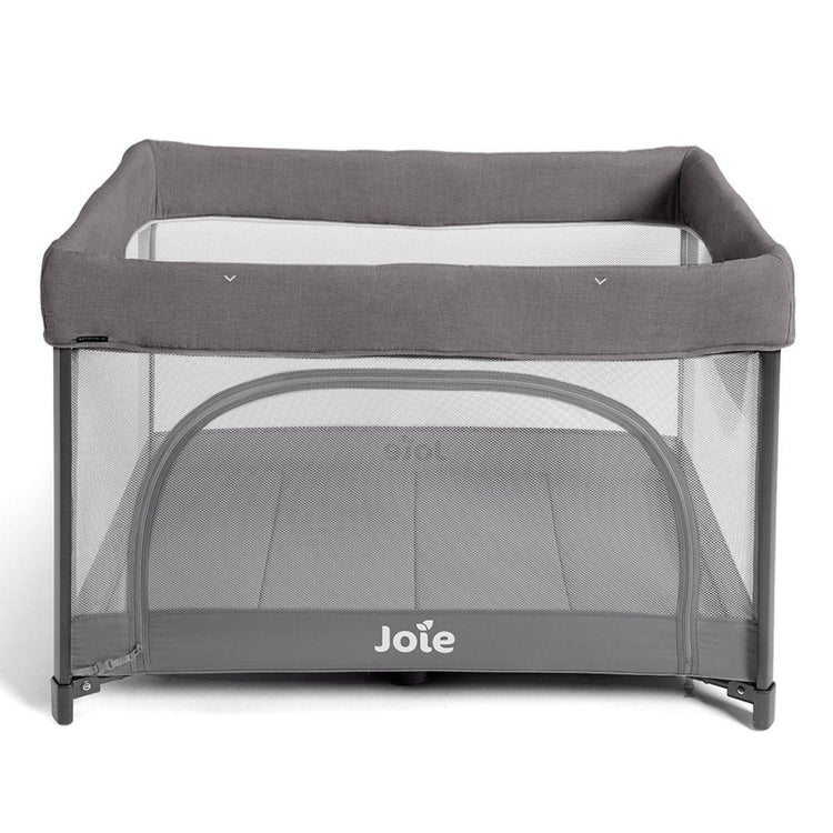 Joie Sesame LX Travel Cot - Birth up to 11 kg | One-hand Fold Travel Cot with Bassinet & Changer (New)