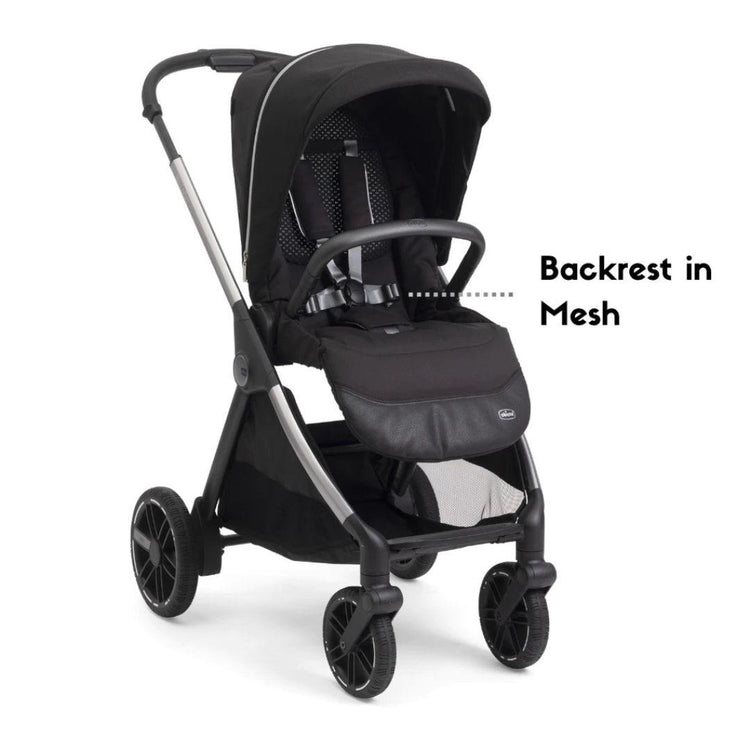 Chicco Bellagio Primo Two Ways Facing Auto Fold Stroller - Echanting Silver (0-22kg)