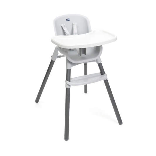 Chicco Polly Zest Highchair - Moon Grey (6M Up to 40kg)