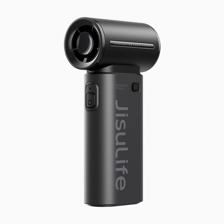 JisuLife Handheld Fan Life9 (5000mAh) 22H | 5 Gears | Fast Charge | Strong Wind | Lightweight | Portable