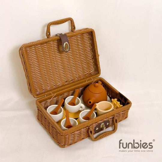 Funbies Silicone Afternoon Tea Toy Set