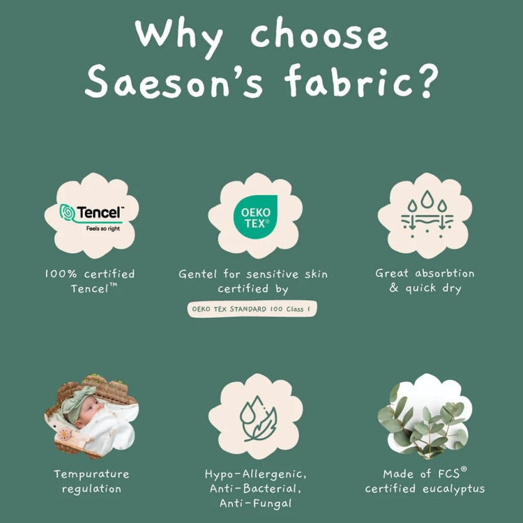 Saeson TENCEL Basic Jumpsuit Set - Giraffe