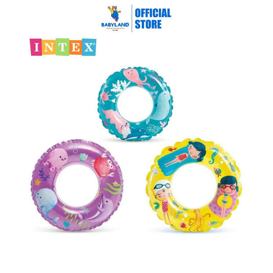 Intex Ocean Reef Transparent Rings (1 Unit x 24") IT 59242NP (Random Design)