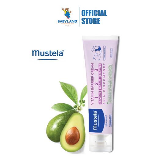 Mustela Vitamin Barrier Cream 123 for All Skin Types (100ML)