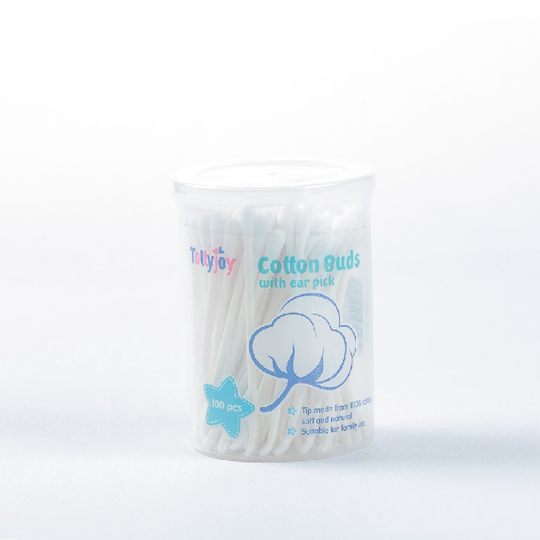 Tollyjoy Cotton Buds With Ear Pick (100Pcs)