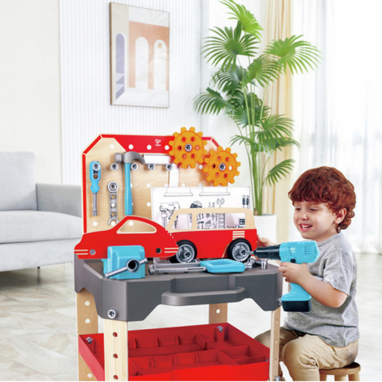 Hape 3036 Vehicle Service & Repair Workbench For Age 3+ Years