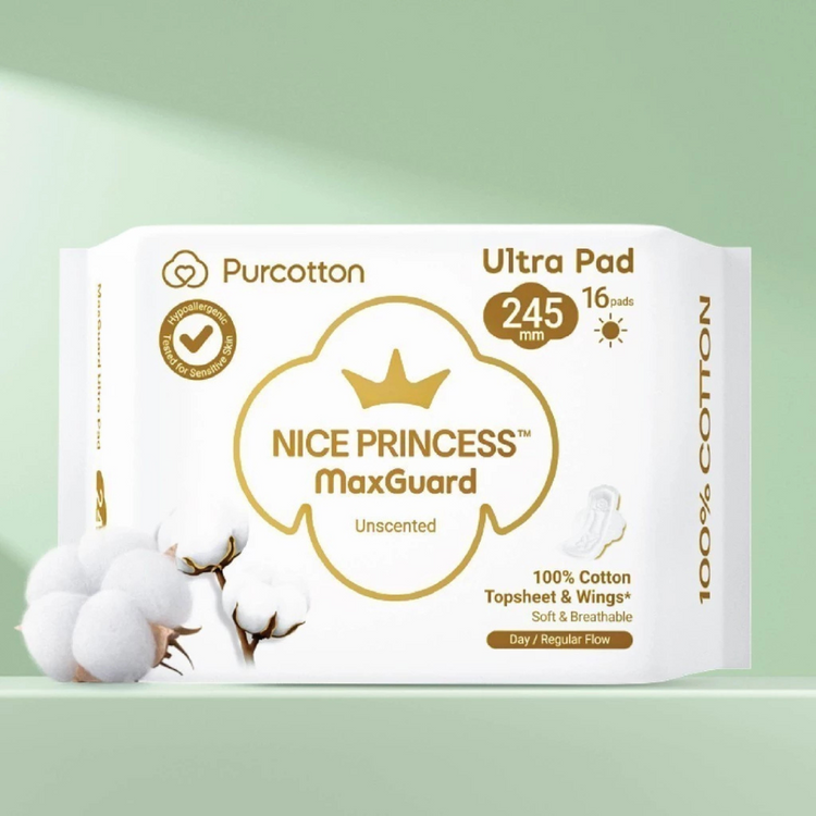 Purcotton Nice Princess MaxGuard Ultra Pad 245mm (16Pads)