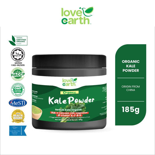 Love Earth Organic Kale Powder 185g
