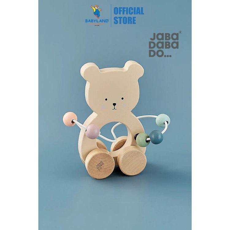 Jabadabado Pull Teddy With Abacus (1Y+)