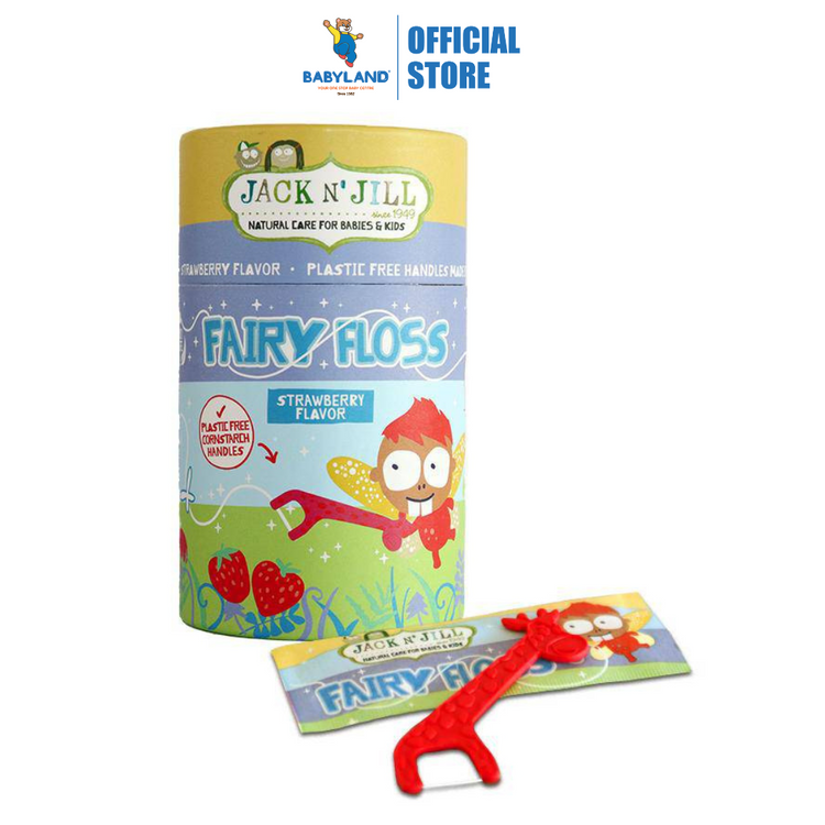 Jack N Jill Fairy Floss Dental Flossers - 30 pack