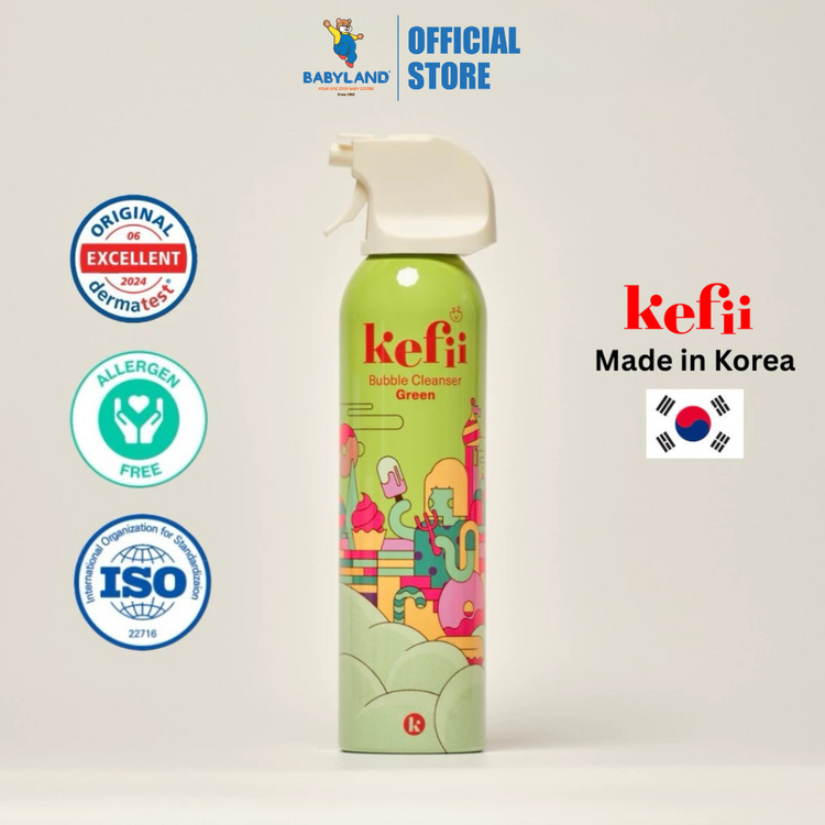 Kefii Bubble Cleanser – Green 200ml