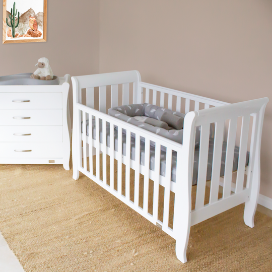 Jolly jumper sleigh cot online