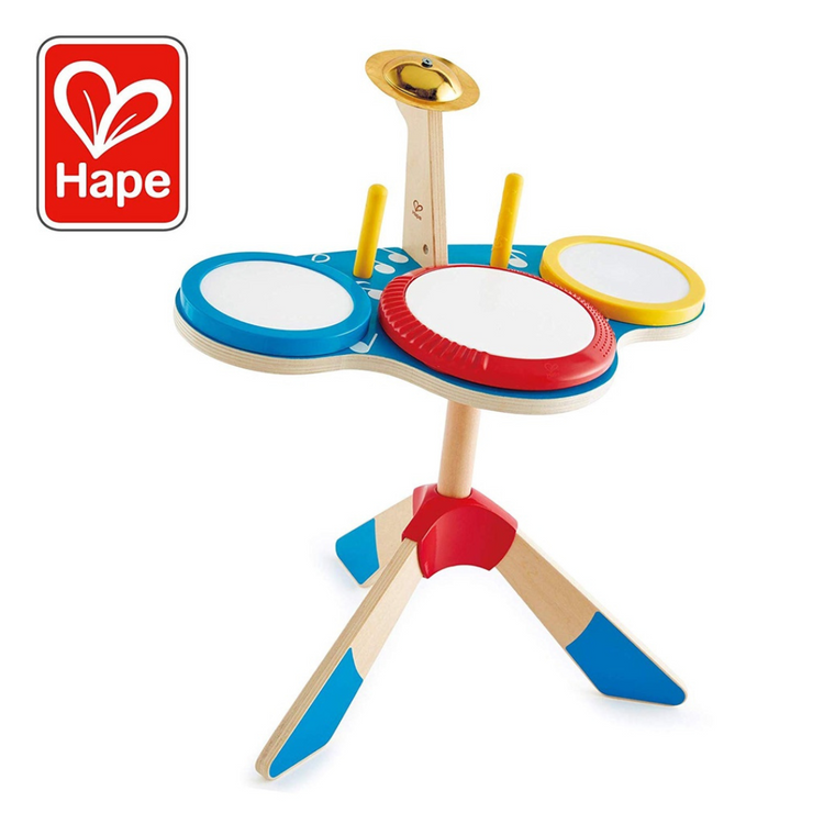 Hape Drum and Cymbal Set (3y+)