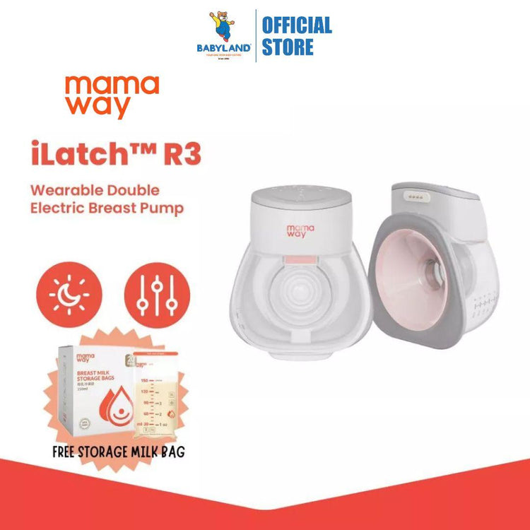 Mamaway iLatch™ R3 Wearable Double Electric Breast Pump