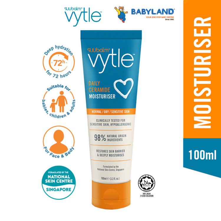 Suu Balm Vytle Daily Ceramide Moisturiser 100ml