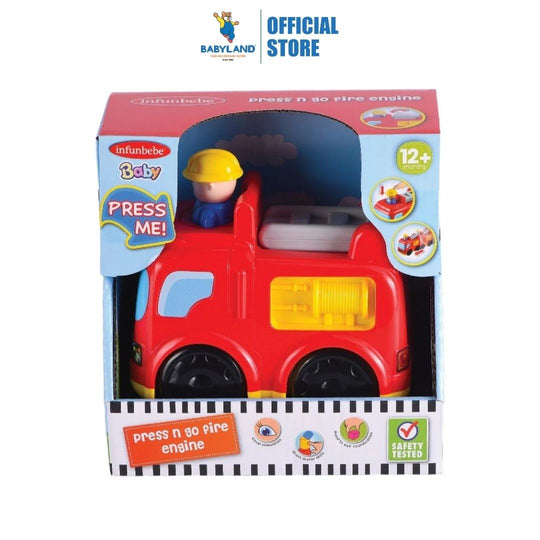 Infunbebe Press N Go Fire Engine (12m+)