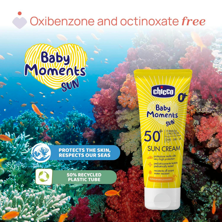 Chicco Baby Moments Sun Cream SPF50+ (75ml)