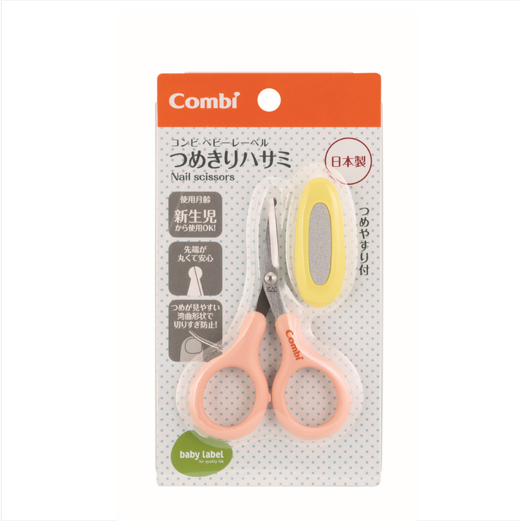 Combi Baby Label Nail Scissors (12m+)