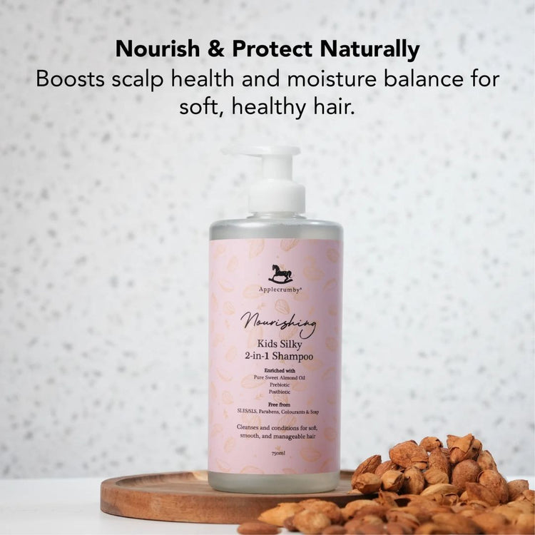 Applecrumby Nourishing Kids Silky 2-in-1 Shampoo 750ml