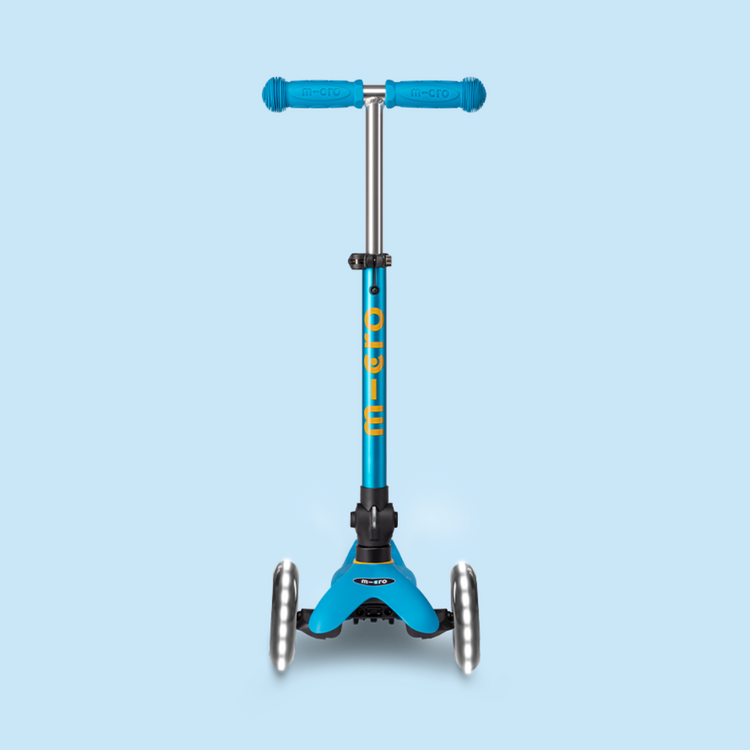 Micro Mini Deluxe Foldable Ocean Blue Scooter (2-5yrs)