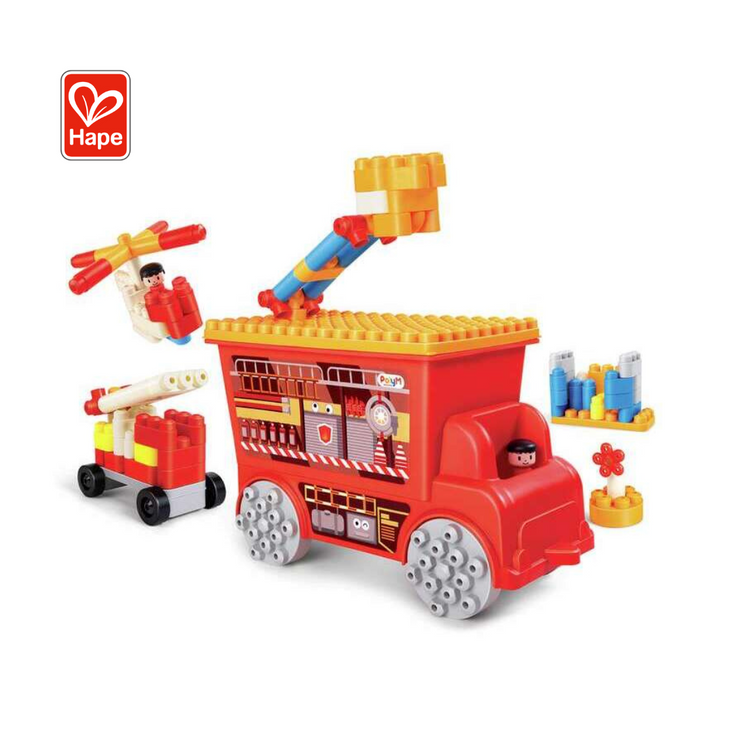 Hape Fire Rescue Truck (PolyM) (1.5yrs+)