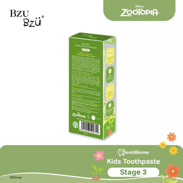 BZU BZU DentiBiome Kids Toothpaste (Melon) (Stage 3) - 50g