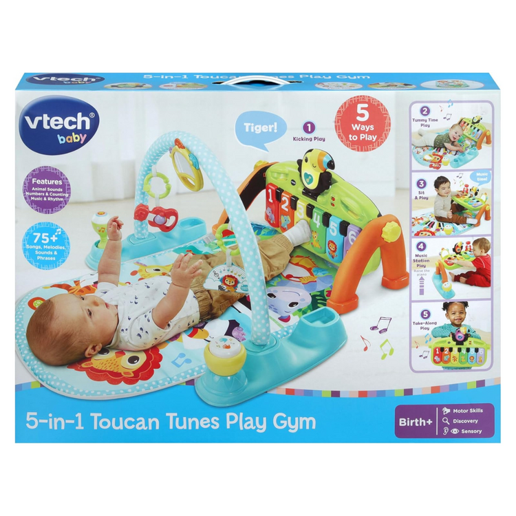 Vtech 5-in-1 Toucan Tunes Play Gym From Birth+