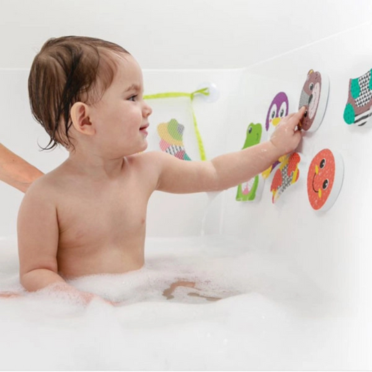 Infantino 305096 Mix & Match Bath Sticker Pals (4m+)
