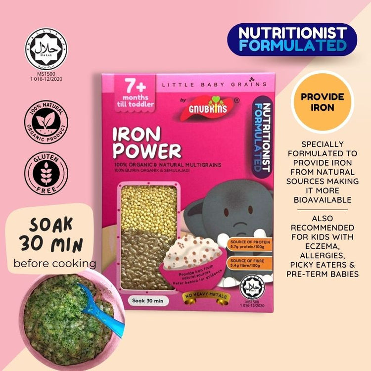 Little Baby Grains NUTRITIONIST FORMULATED (6 months till toddler)