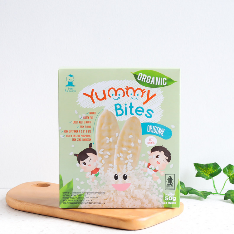 Yummy Bites Organic Rice Crackers 50g