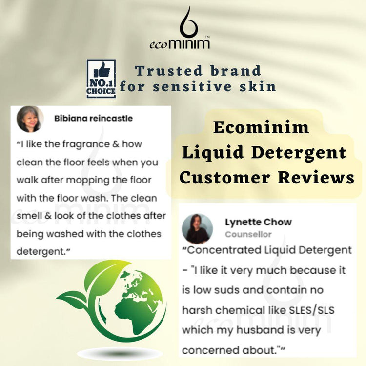 Ecominim Concentrated Liquid Detergent – Ever Gentle 1L