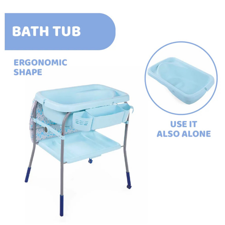 Chicco Cuddle & Bubble Comfort - Nursing Table & Baby Tub