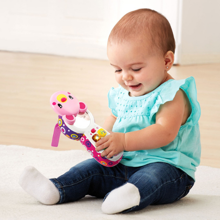 Vtech Peek & Play Phone - Pink ( 3 to 24 Months )