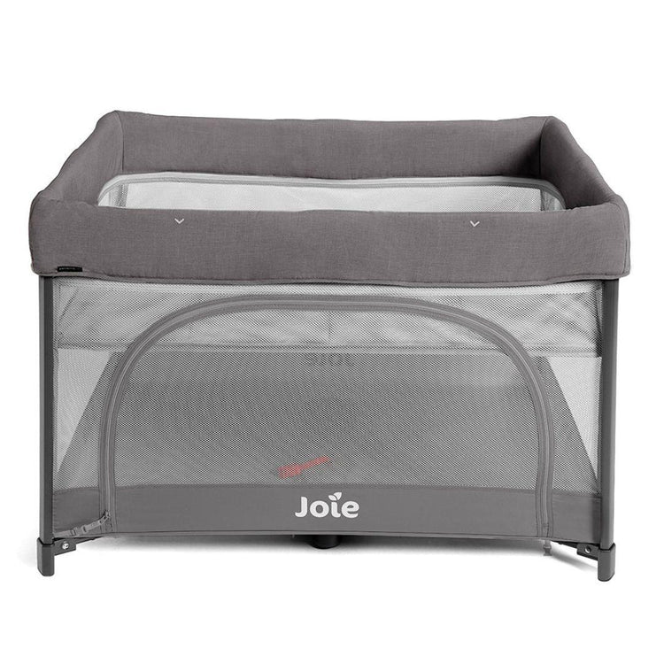 Joie Sesame LX Travel Cot - Birth up to 11 kg | One-hand Fold Travel Cot with Bassinet & Changer (New)