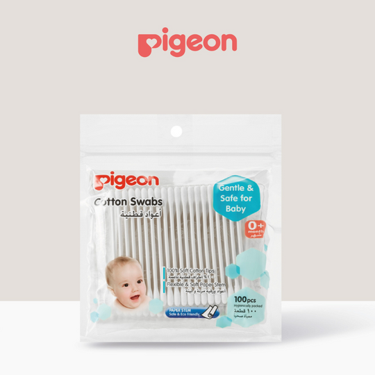 Pigeon Cotton Swab Extra Thin Stem (100Pcs)