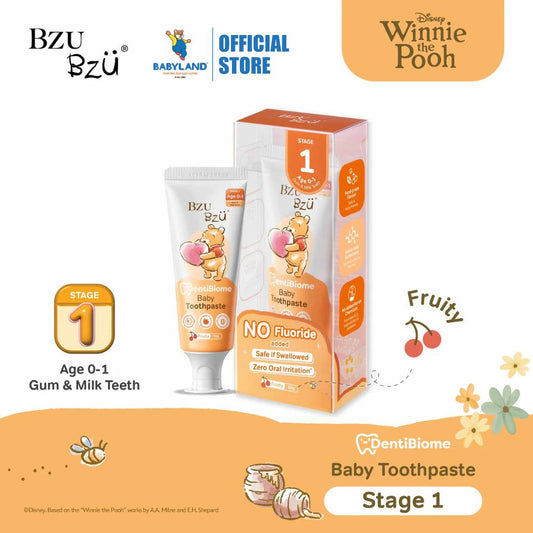 BZU BZU DentiBiome Baby Toothpaste 50g - Fruity (Stage 1)