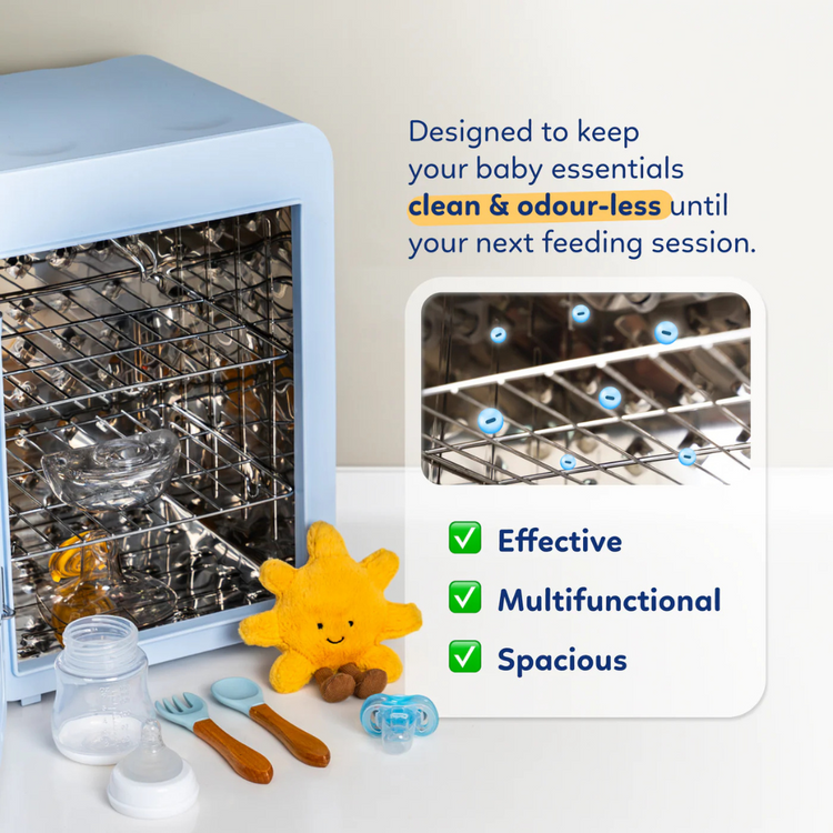 [NEW] Supermama UV Nova Steriliser | 22L Large Storage | Bottle Sterilizer & Dry