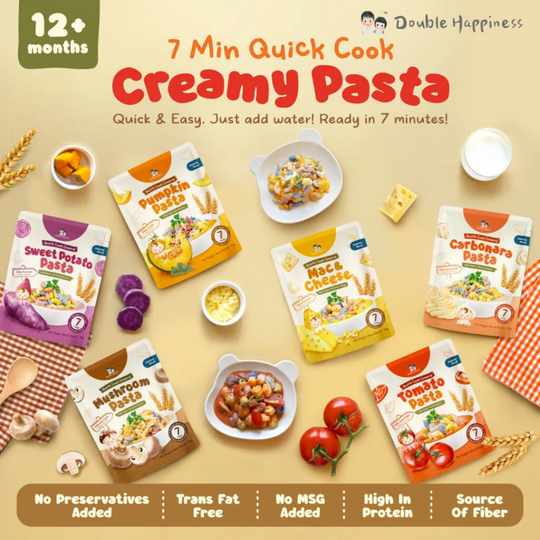 Double Happiness Quick Cook Creamy Pasta 70G (12m+)