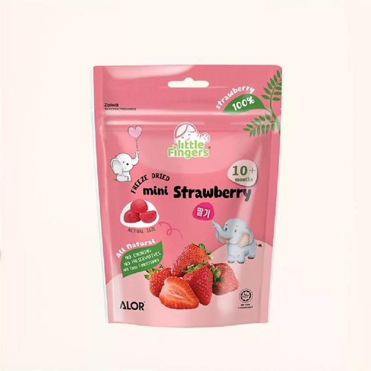 Little Fingers Freeze Dried Mini Strawberry 15g (10 months+)