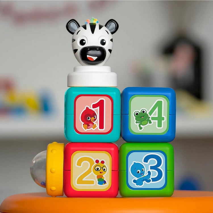 Baby Einstein Add & Stack Magnetic Activity Blocks (6 Pieces)